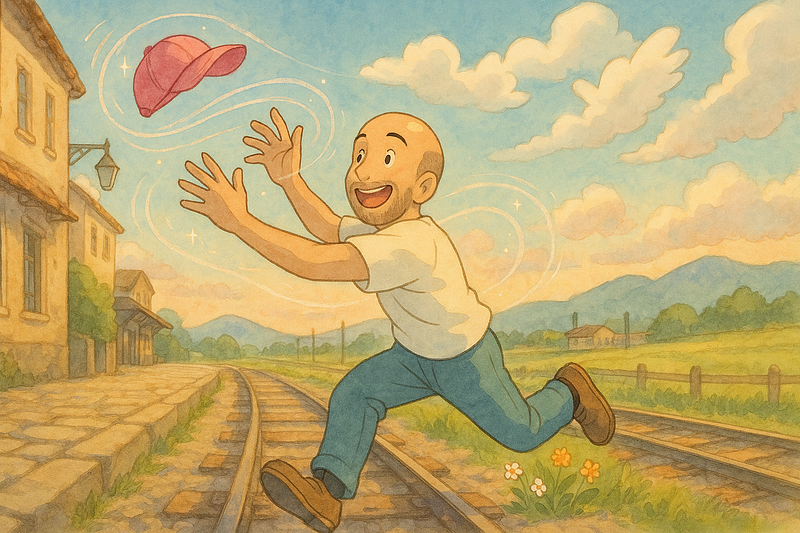 Inspired by the pink polo hat story — illustrated with ChatGPT-4o